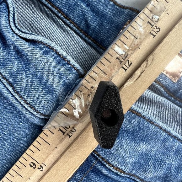 Kut From The Kloth Jeans Women's 35x24 Catherine Straight Crop Blue Denim Tag 14 - Picture 15 of 16